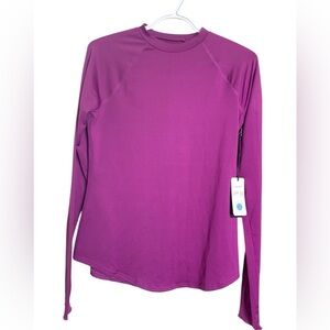 Jofit NWT Performance Wear Top w UPF 50, long sleeve w holes for your thumb